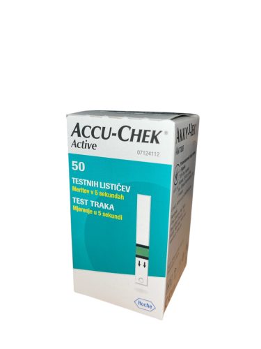 Accu-Chek Active vércukormérő tesztcsík (50db/doboz)