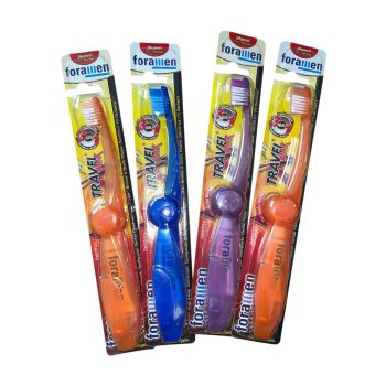   Úti fogkefe fogkrémmel és fogselyemmel (Foramen 581) (Akció)