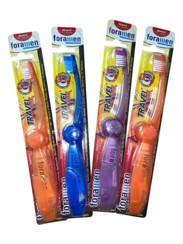 Úti fogkefe fogkrémmel és fogselyemmel (Foramen 581) (Akció)