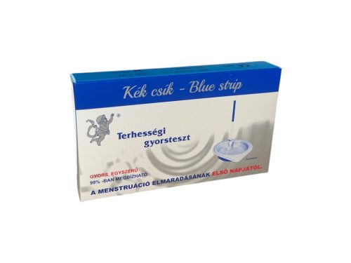 Kék Csík korai terhességi gyorsteszt (tesztcsík) (Akció)