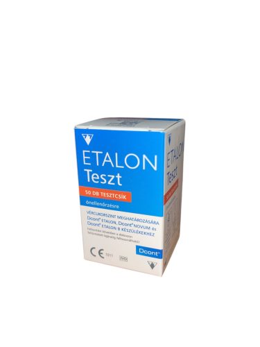 Etalon vércukormérő  tesztcsík (50db/doboz)