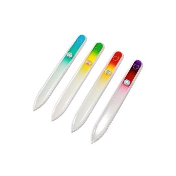 Körömreszelő üveg, nagy (Solingen 11)